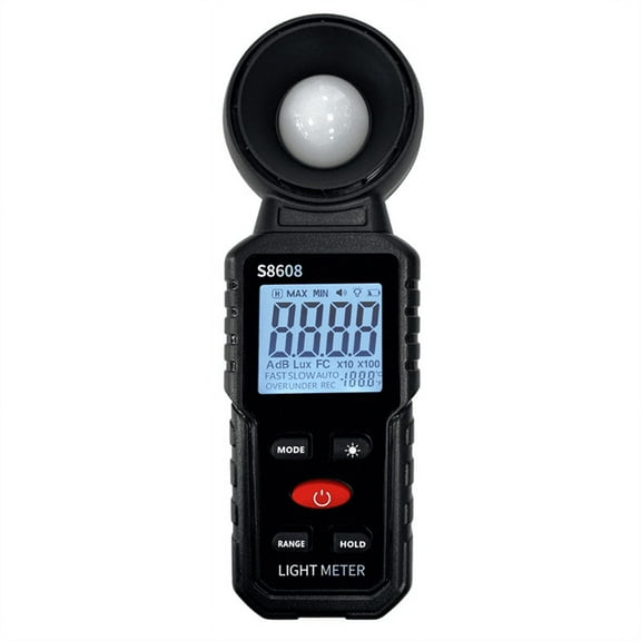 Digital Illuminance Light Meter Tester 200,000Lux Luxmeter Lighting Intensity Brightness Measurement Tool