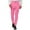j4-Pink, variant on Solid Color Suit Pants For Men Rigid Waist Loose Straight Leg Flat Front Pants With Pockets Male Everyday Breathable Trousers,M