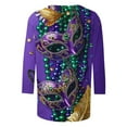 3D Printed Shirts for Carnival 2025 New Orleans Mardi Gras Outfit