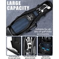 thumbnail image 3 of Bolsa de viaje para golf Partage 130x32x36 cm con ruedas de 4" Oxford, 3 of 6