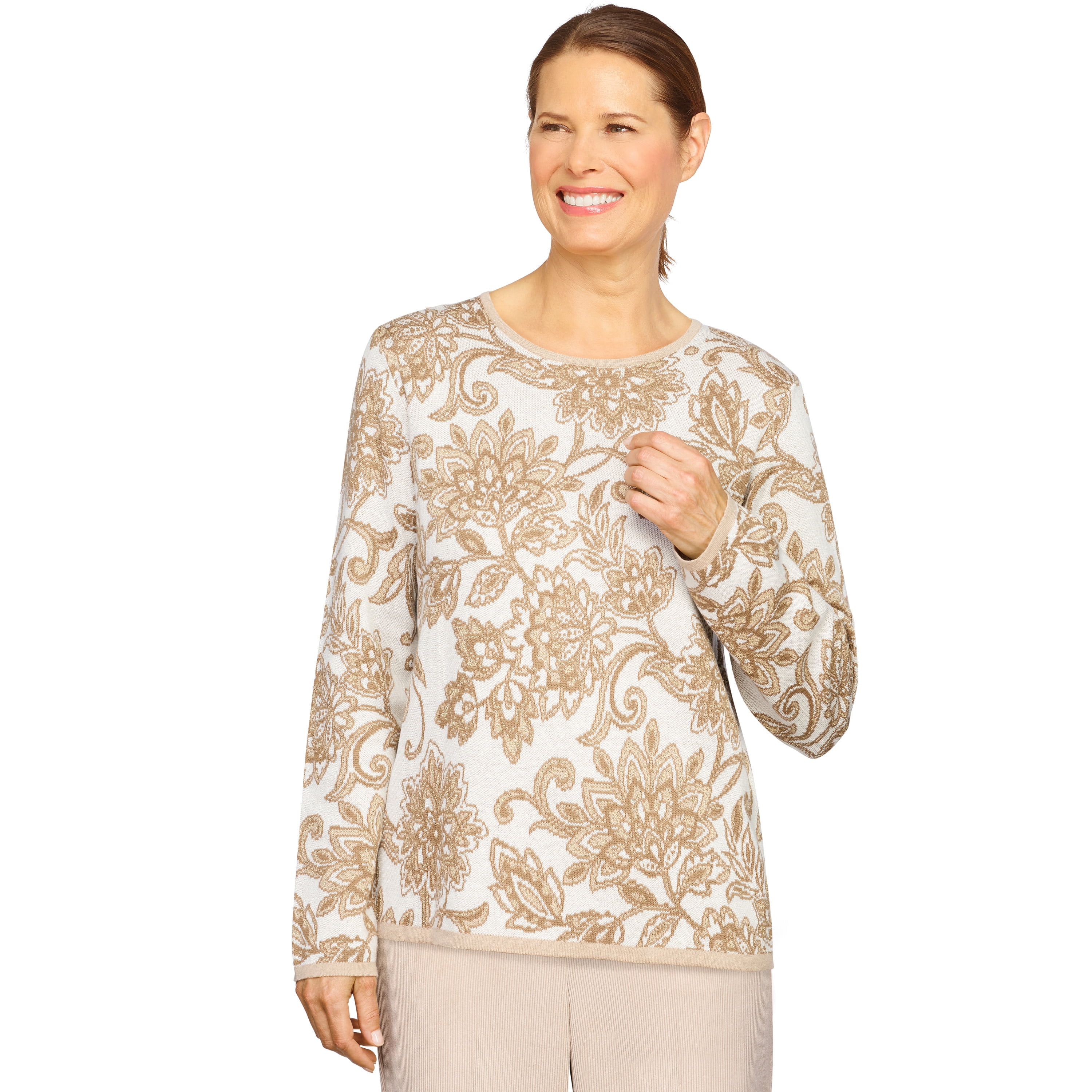 alfred dunner petite sweaters