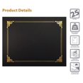thumbnail image 3 of Titulares de certificados Better Office Products Black x25, 3 of 7
