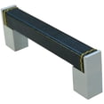 thumbnail image 1 of Jako 128 mm Poignée d'Armoire- Satin - Aluminium, 1 of 1