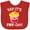 Red, variant on Inktastic Yay Its Fry Day with Cute French Fries Boys or Girls Baby Bib