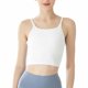 thumbnail image 1 of Qarigey Camiseta sin mangas, transpirable, suave, ligera, cómoda, para el pecho, fina, fresca, para mujer, para hacer ejercicio, deportes Prendas para la parte del cuerpo Blanco Qarigey AP017242-01, 1 of 6