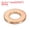 0.35 x 0.2 x 0.04", variant on Uxcell M14 Copper Washer Sealing Ring, 15Pcs 14mm ID 22mm OD 1.5mm Thickness Metric Flat Sealing Gasket Crush Washer for Screws Bolt Sump Plugs Oil Drain