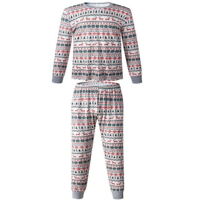 MesaSe Ensemble de Pyjamas pour Adulte Homme Femme Enfant Hilk‘S-Yard Christmas Family Matching