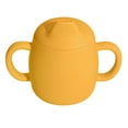 thumbnail image 1 of Vaso de silicona con forma de pico de pato y vaso de entrenamiento Hukapapa, boca suave y asa de fácil agarre, adecuado para bebés mayores de 6 meses amarillo, 1 of 5