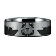 thumbnail image 2 of US Coast Guard Tungsten Carbide Ring, 2 of 7