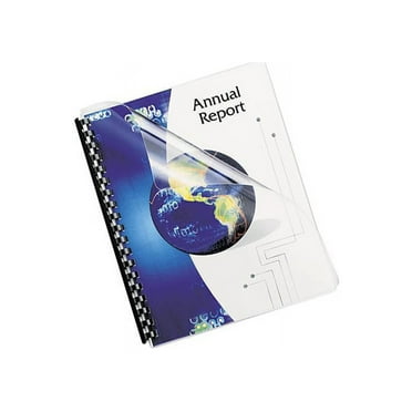 Swingline GBC, SWI26003, Prepunched ZipBind Covers, 10 / Pack, Black ...