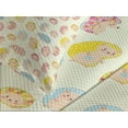 thumbnail image 4 of Ambesonne Hedgehog Quilted Bedspread Set 3 Pcs, Dotted Floral Striped, King Size, Multicolor, 4 of 5