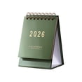 thumbnail image 2 of COM1950s 2026 Desk Calendar,Small Foldable Portable,Compact Size 4.8 X 3 X 2.5 In,English Planner for Home Office Use, 2 of 9