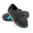 thumbnail image 3 of Foamtreads Men's House Shoes - 11 - Black, Charcoal - Synthetic, 3 of 4