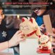 thumbnail image 2 of 2025 Lucky Fortunes Cat Gold Lucky Cat With Waving Arm Battery Operated Restaurant Decoration, 2 of 5
