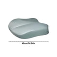 thumbnail image 2 of Adult Car Booster Seat Cushion, Car Seat Driver Height Boost Mat Memory Foam Car Seat Cushions Pad Improve Driving View Non-Slip 3D Office Chair Cushion Pressure Relief (Light Green), 2 of 2