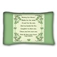 thumbnail image 1 of RYLABLUE Wishing You Always Irish Blessing Pillow Case Cases Cover Cushion Covers Sofa Size 20x30 Inches Two Side, 1 of 1