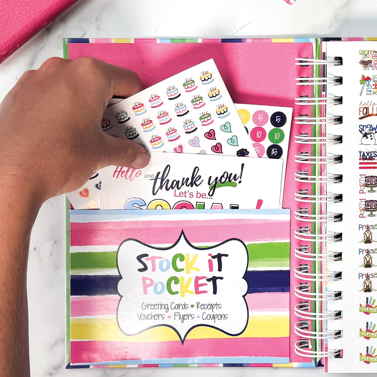 Reminder Binder® Planner Chevi Party (Jan 2026 - June 2027)