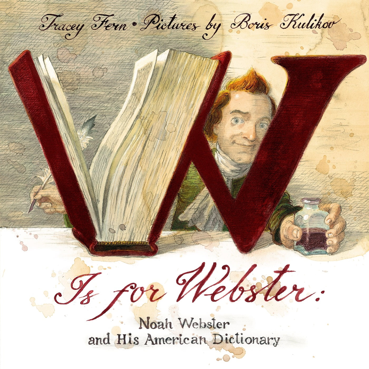 w-is-for-webster-noah-webster-and-his-american-dictionary-hardcover