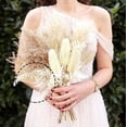 thumbnail image 2 of XmhyTop-A Preserved Real Green Ferns Dried Green Fern Tips Stems Wedding Garlands Home Decorations Bouquets Flower Arrangements Wall Hanging Dried (White), 2 of 3