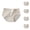 Khaki, variant on Seamless Underwear for Women Textured Soft Comfortable Panties Briefs Womens Underwear