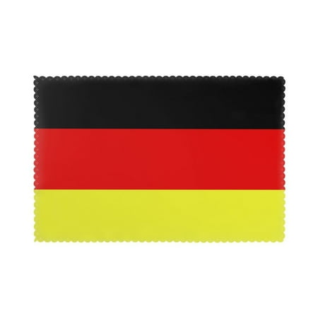 

Home German Flag Placemats Set Of 6 Washable Wipeable Place Mats Place Mats For Festival Parties Family Dinner (12 X 18inch)