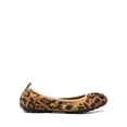 thumbnail image 2 of DREAM PAIRS Bailarinas Plegables para Mujer con Estampado de Leopardo Talla 9.5, 2 of 9