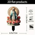 thumbnail image 3 of Mary Garden Stake Outdoor - Mary Statue Decorative, Acrylic Garden Stake for Balcony, Yard, Lawn, Pathway, Walkway-Angel Statues Decorations, 3 of 7