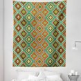 thumbnail image 1 of Earth Tones Tapestry, Traditional Mexican Design with Folkloric Accents Geometric and Retro Styled, Fabric Wall Hanging Decor for Bedroom Living Room Dorm, 5 Sizes, Multicolor, by Ambesonne, 1 of 1