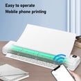 thumbnail image 4 of Portable  Printer, 8.5 X 11in US Letter Compact Mobile Printers with APP Control for Home Travel, 4 of 7