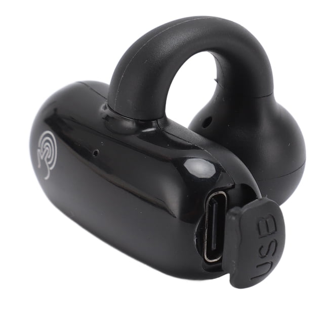 Écouteurs Bluetooth à Oreille Ouverte, Écouteurs Sans Fil à Clip avec Écran Numérique LED Tactile, Écouteurs Sport à Conduction Osseuse Étanches IPX6 pour la Course et la Conduite