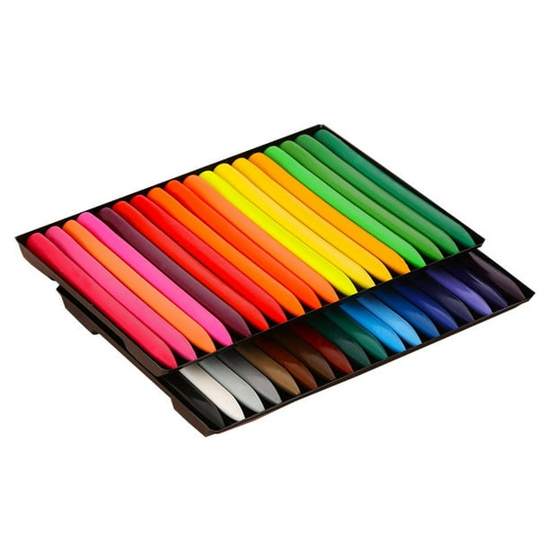 36 couleurs crayons triangulaires crayon de coloriage triangulaire pour  étudiants enfants enfant 