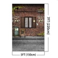 thumbnail image 2 of BSDHOME Polyester 5x7ft Brick Wall Backdrop Wooden Window Billboards Marble Floor Background Backdrops for Photographers, 2 of 3