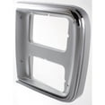 thumbnail image 2 of KAIHUIXING Chrome Headlight Headlamp Trim Bezel Driver Side Left for Chevy for G10 for G20 for G30 for P20 for P30,for GMC for G3500/G2500/G1500 for P3500/P2500 Dual Type 15596117 GM2512124, 2 of 9