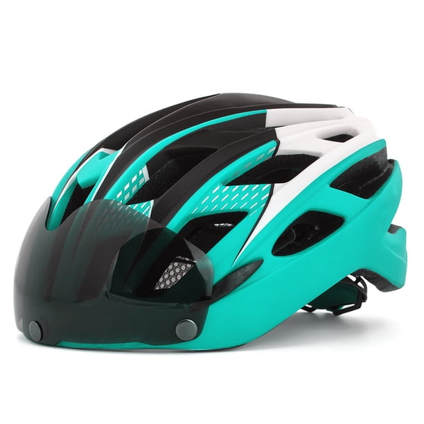 Casco de bicicleta de montaña Yuarrent protección de seguridad ligera y portátil ajustable ciclismo Cielo azul tamaño libre