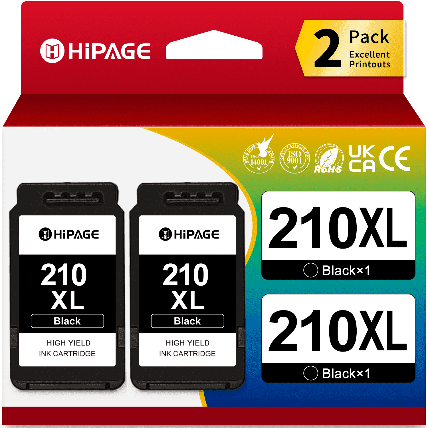 Canon PG-210/CL-211 XL Original Ink Cartridge/Paper Kit - Combo