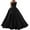 Black, variant on Lolmot Women Temperament Off the Shoulder Prom Dress Camis Swing Long Ball Dresses Wedding Dress Sexy High Slit Satin A Line Formal Evening Gowns Cocktail Dresses