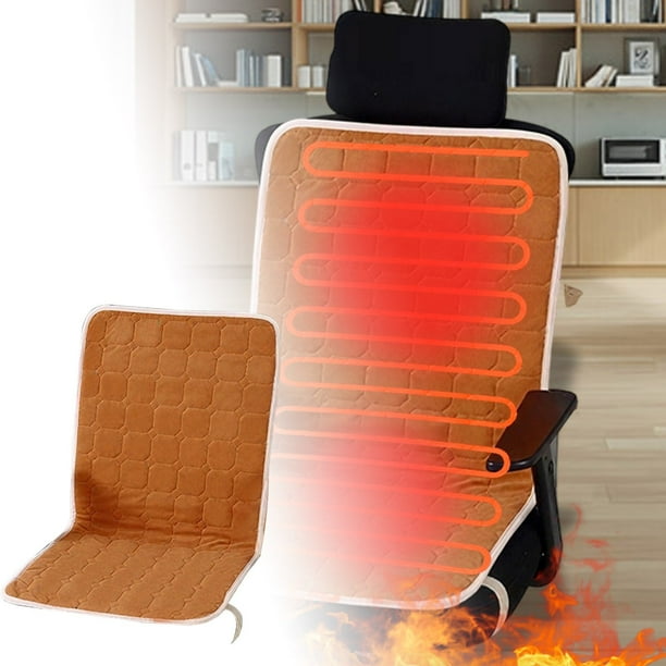 Cojín suave calefactable de 40 x 90 cm disponible en tres colores con 9 ajustes de temperatura y temporizador de apagado automático
