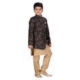 thumbnail image 3 of Ahhaaaa Kids Ethnic Indo-Western Sherwani Set For Boys, 3 of 5