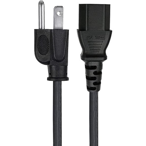 can 8ft AC Power Cord Replacement for Mackie Thump12A Thump15A Thump212 SRM350V3 SRM450 SRM350 Thump12BST Thump15BST SRM650 DLM12 HD1221 Thrash212 Speaker 3 Prong AC Cable