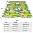 thumbnail image 2 of Frog Blanket for Kids Adults Frog Blanket Gifts 60" x 50" Flannel Cartoon Frog Throw Blanket for Bed Living Room Sofa Couch Soft Warm Lightweight Cozy Frog Decor, 2 of 6