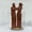 G, variant on 5.31in Resin Two Sisters Heart Figurine Tabletop Home Decoration, Friendship Women Sculpture for Living Room Shelf Desk Decor