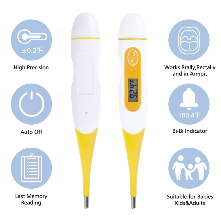 Fast Read Digital Thermometer of Soft Tip - China Thermometer, Digital  Thermometer