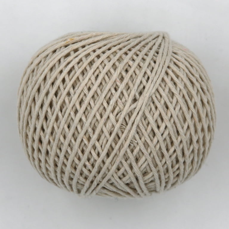 Hyper Tough 420 feet Cotton Household Twine, Natural Color 