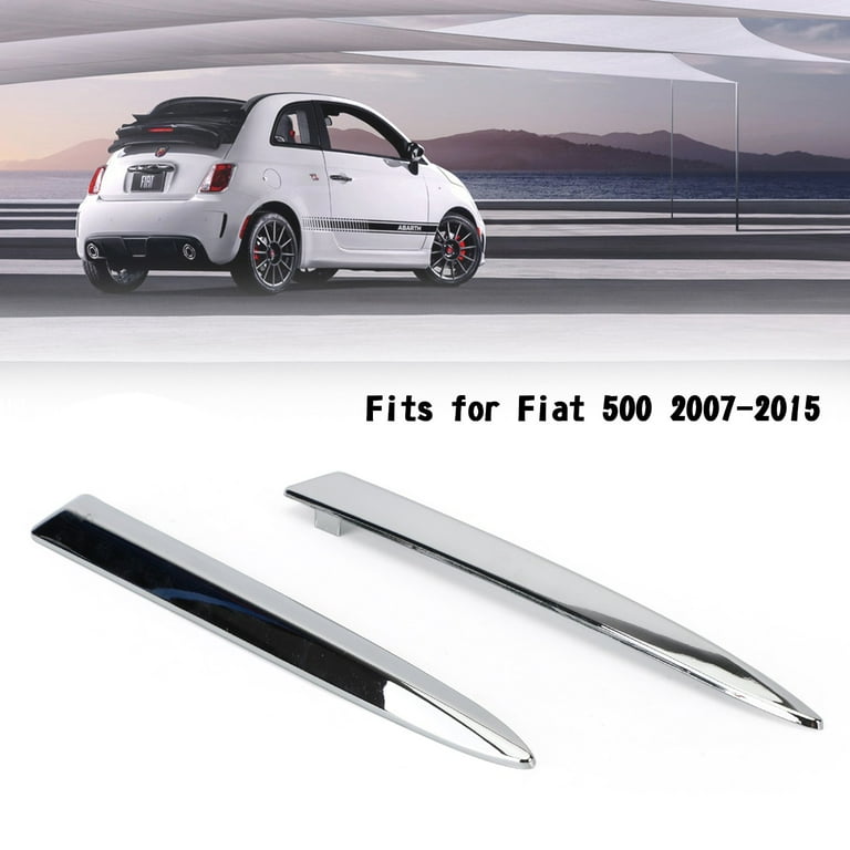Fiat 500 chrome front bumper trim discount