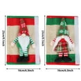 thumbnail image 3 of Christmas Refrigerator Handle Covers - Festive Kitchen Decor, Stretchable Polyester Protector for Refrigerator Handles, Universal Fit for Most Appliances, Reusable Holiday Decoration, 3 of 7