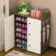 thumbnail image 1 of Armario de Almacenamiento con Puertas, Zapatero Portátil con 6 Niveles para 24 Pares de Zapatos ,Organizador para Zapatos con Cerramiento y Soporte, 1 of 8