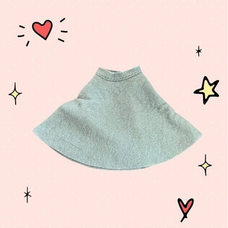 Lol Surprise doll OMG Bartz NEW Doll FUZZY Beige Of White SKIRT Fleece Midi