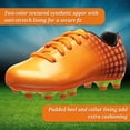thumbnail image 3 of Zapatos de fútbol Vizari Palomar Firm Ground para niños naranja/morado, 3 of 7