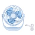 thumbnail image 1 of Aire acondicionado portátil Vhermosa Mini ventilador de refrigeración recargable por USB color azul, 1 of 8