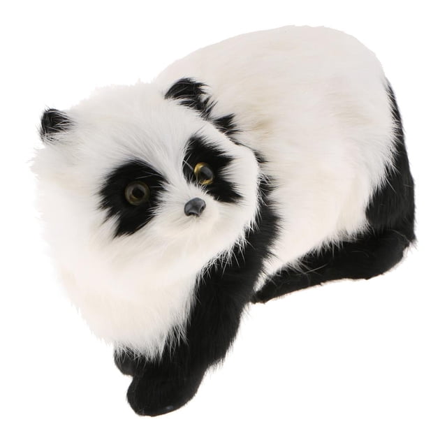de Modelo de Accesorio de Adorno de Jardín Al Aire Libre Interior Estatua de Panda Lindo Baoblaze Estatuas y figuritas de panda